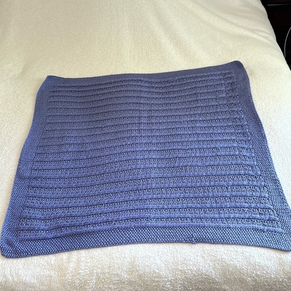 Homemade Other - Handmade Purplish Blue Baby Crochet Blanket